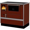 Alfa Plam sporák Alfa 90H Dominant*ECO*CV-D, 6,7 kW, červený, pravý, ? 120 mm