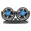 Ventilátor MITCHELL DUO 2x85mm 12V na palubní desku