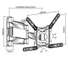 Držák na Tv Fiber Mounts Excelent