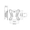 Držák na monitory Tv Fiber Mounts M7C15