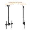 vyrp12 1402Stropni delkove nastavitelny otocny sklopny drzak Tv uchyceni na strop nebo na stenu Fiber Novelty T1410