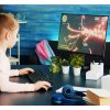 vyrp14 357Profesionalni drzak monitoru Tv displeje dotykove obrazovky na stul do kancelare pracovny Edbak SV30