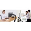 vyrp12 838Kancelarsky polohovatelny drzak monitoru na stul NB F80B
