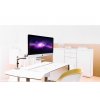 Kancelářský držák na Apple iMac - Fiber Mounts AX692 (Profesionální designový stolní držák na Apple iMac 21" - 27", duální výškové polohování 0 - 570mm,  vzdálenost od uchycení 0 - 600mm, otáčení +180° / -180°, naklápění +90° / -35°, korekce roviny …