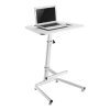 Výškově polohovatelný stolek na notebook pro práci vsedě nebo vestoje Fiber Mounts M8C49