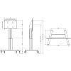Stojan na Tv OMB Trolley M500
