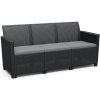 CLAIRE 3 SEATERS SOFA - grafit