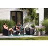 CLAIRE 2 SEATERS SOFA set - grafit