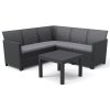 CLAIRE 5 SEAT CORNER set - grafit