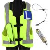 Hit-Air MLV 2 airbag vesta žlutá reflexní pro autoškoly (Velikost vesty Medium (S-XL))
