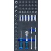 Gola sada v pěnové výplni, 1/4", 50 ks - B4127