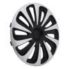 Kryty kol 14" CALIBER Carbon (sada) silver/black