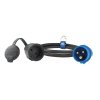 11196 1 7608 1 ad ap ter lei tung mit cee ste cker und schutz kon takt kupp lung mit power light span nungs an zei ge