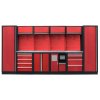Kvalitní PROFI RED dílenský nábytek 3920 x 495 x 2000 mm - RTGS1301AY