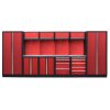 Kvalitní PROFI RED dílenský nábytek - 4535 x 495 x 2000 mm - RTGS1300BB2
