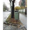 Plastový odpadkový koš 50 l. - oranžový