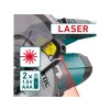 pila pokosová 185mm aku s laserem SHARE20V, BRUSHLESS, 20V Li-ion, bez baterie a nabíječky