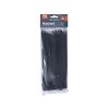 pásky stahovací na kabely černé, 200x3,6mm, 100ks, nylon PA66
