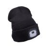cepice s celovkou 4x25lm usb nabijeni tmave seda economy univerzalni velikost 73 acryl a 27 polyester img 43452 fd 99