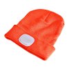 cepice s celovkou 4x25lm usb nabijeni fluorescentni oranzova economy univerzalni velikost 100 acryl img 43455 d3 fd 11