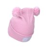 cepice s celovkou 4x25lm usb nabijeni ruzova se trpytkou a bambulemi detska 70 acryl a 30 polyester img 43458 d4 fd 11