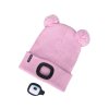 cepice s celovkou 4x25lm usb nabijeni ruzova se trpytkou a bambulemi detska 70 acryl a 30 polyester img 43458 d5 fd 11