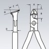 Štípací kleště s šikmými břity pro elektroniku 120 mm - 6212120