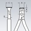 Čelní štípací kleště pro mechaniky 130 mm - 6901130