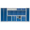 Kvalitní PROFI BLUE dílenský nábytek 4235 x 495 x 2000 mm - MTGS1301AF