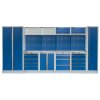 Kvalitní PROFI BLUE dílenský nábytek 4235 x 495 x 2000 mm - MTGS1300AC