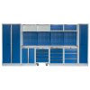 Kvalitní PROFI BLUE dílenský nábytek 4235 x 495 x 2000 mm - MTGS1300VZ4