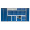 Kvalitní PROFI BLUE dílenský nábytek 4235 x 495 x 2000 mm - MTGS1301AU