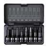 Sada vnějších nástrčných klíčů HEX 1/2", 8 ks - Liasa40005