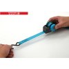 Popruh s ráčnou a háky samonavíjecí 100daN 2m TÜV BLUE WAY