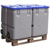 MOBIL-BOX pro skladování a přepravu nebezpečných materiálů 250 l, modrý(11460)