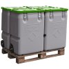 MOBIL-BOX pro skladování a přepravu nebezpečných materiálů 170 l, zelený(11455)