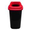 Plastový koš na tříděný odpad, 45 l, červená - PLN 7844