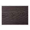 Terasové prkno G21 zakončovací, 2,5 x 14 x 400 cm, Dark Wood, WPC