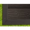 Zakončovací lišta G21 Dark Wood 4,5 x 4,5 x 300 cm, mat. WPC