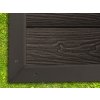 Zakončovací lišta G21 Dark Wood 4,5 x 4,5 x 300 cm