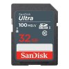 Paměťová karta Sandisk Ultra 32GB SDHC Memory Card 100MB/s