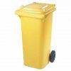Plastová nádoba s kolečky žlutá - PLN 7124