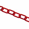 Plastový řetěz, červená, Ø 10 mm, délka 25 m - CV 1073
