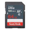 Paměťová karta Sandisk Ultra 64 GB SDXC Memory Card 100 MB/s