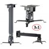 f 1715 0 Stropni nastenny drzak projektoru 3v1 Fiber Mounts FM108