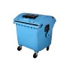 Plastový kontejner 1100 l na tříděný sběr, různé barvy, modrá,design C