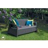 CORFU LOVE SEAT MAX - grafit