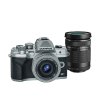 Digitální fotoaparát Olympus E-M10 Mark IV 1442 EZ + 40-150mm II R Pancake double zoom kit silver/silver/silver