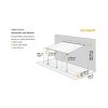 Hliníková montovaná pergola Palram Sierra 3000 antracit 3 x 3