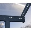 Hliníková montovaná pergola Palram Sierra 3000 antracit 3 x 3
